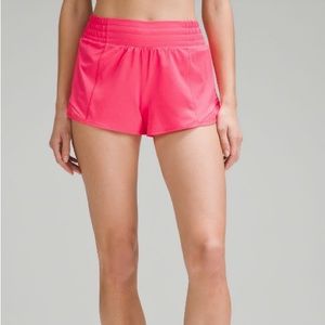 Lululemon Lipgloss Hotty Hot High Rise Short